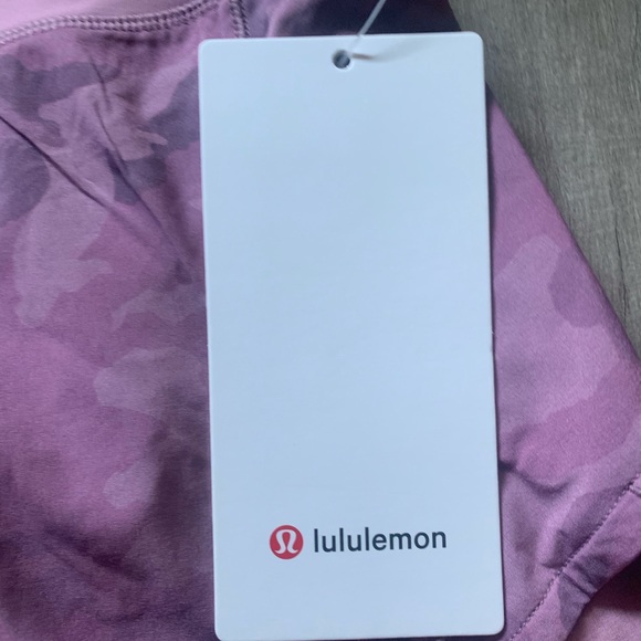 SOLD OUT NWT lululemon pink camo shorts - Picture 5 of 5